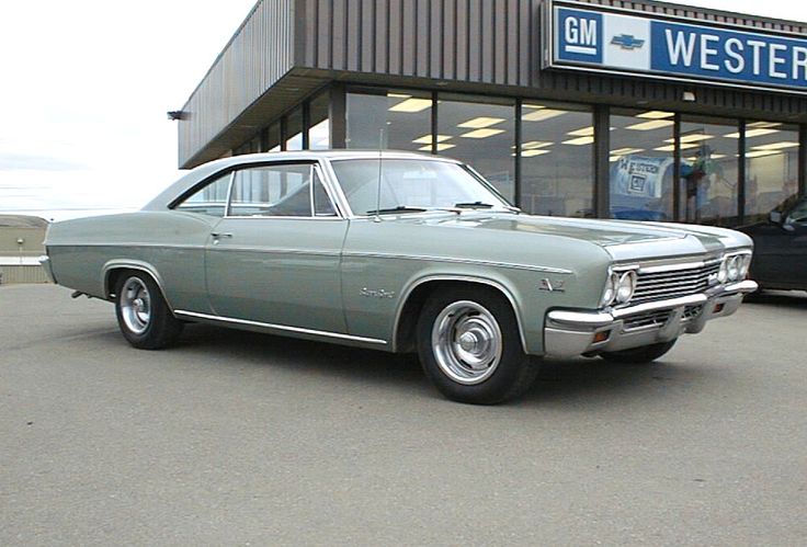 1966 Chevrolet Impala SS 396, four speed, bench seat, 340 HP.