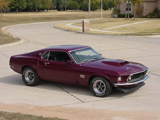 Muscle automobile - Classic Muscle Cars / 1969 Ford Boss Mustang