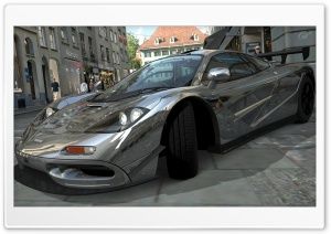 Citroen GT Chrome | McLaren F1 Chrome HD Wide Wallpaper for Widescreen