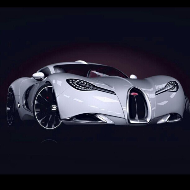Concept automobile - The beautiful Bugatti Gangloff Concept car