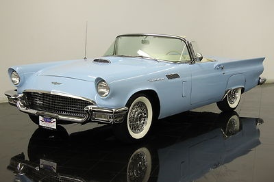 1957 Ford Thunderbird Convertible 312ci V8 Automatic w/ Changeable Soft and Hard Tops, Wire Wheels