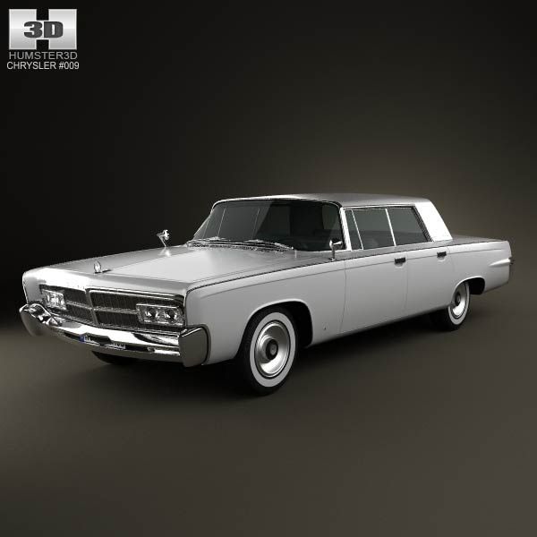 Chrysler Imperial Crown 1965 3d model from humster3d.com. Price: $75