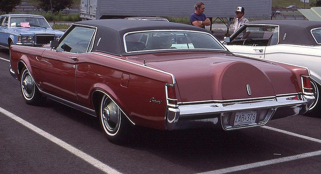 Retro automobile - 1969 Lincoln Continental Mark III