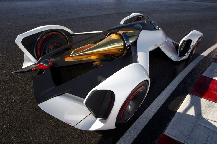 Forget the commonplace engine: The Chaparral 2X uses laser-powered propulsion (Photo: Gene...