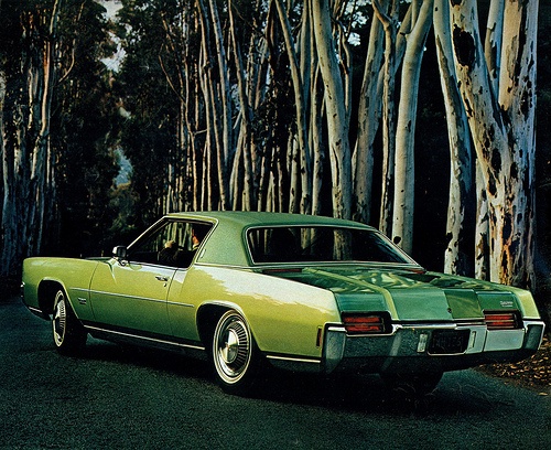 Retro automobile - 1972 Oldsmobile Toronado