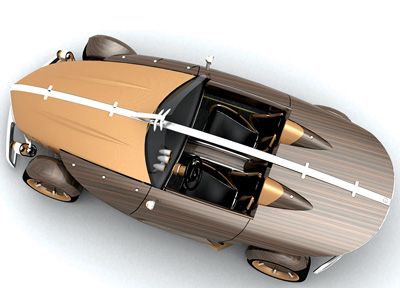 Concept automobile - Mercedes-Benz RECY recycleable concept car