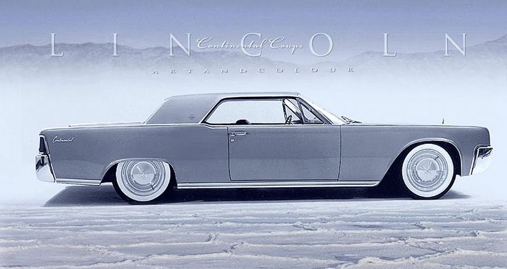 1961 Lincoln Coupe. Or what it may have looked like had they ever built one. This re-creation is excellent and thought provoking.