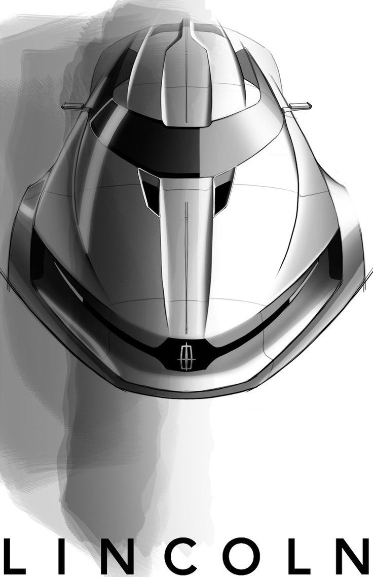 Lincoln MKF Concept by Brian Malczewski - Design Sketch, future car, concept car, futuristic car
