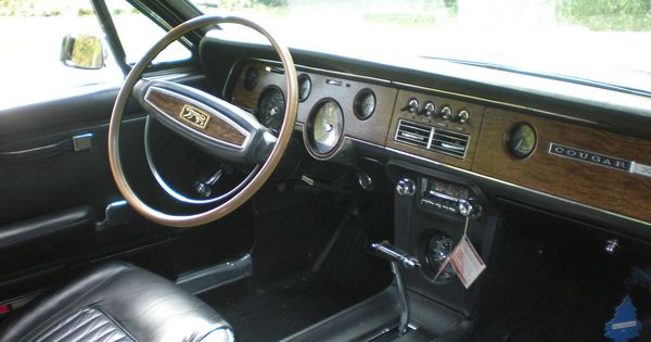 Retro car - 1968 Mercury Cougar XR7