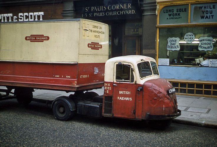 vintage trucks | File:British Railways Delivery Truck London 1962.jpg - Wikipedia, the ...