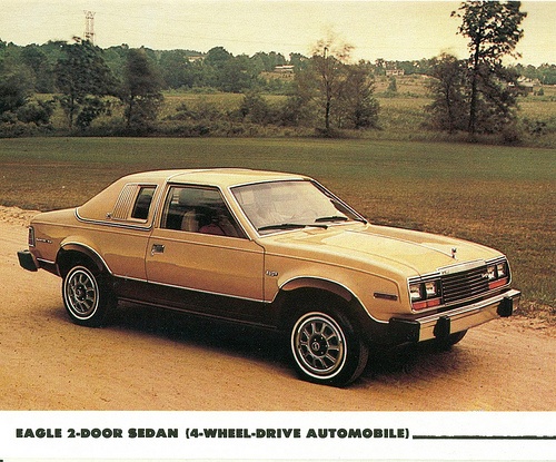Retro car - 1980 AMC Eagle 2 Door Sedan