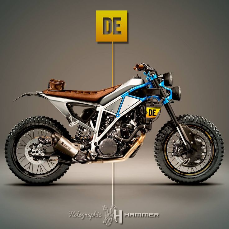 Derestricted KTM 1190 Adventure by Holographic Hammer #motorcycles #streettracker #motos | caferacerpasion.com
