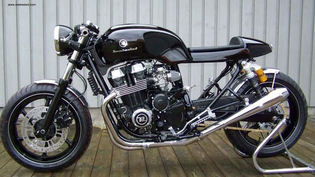 MotoGp: Honda CB 750 Seven Fifty CafA? Racer by Re-Cycles Bikes Rewheeled AB