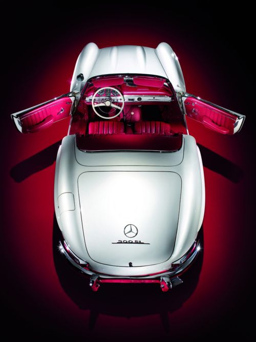 Sports automobile - Mercedes Roadster 300 SL. @designerwallace