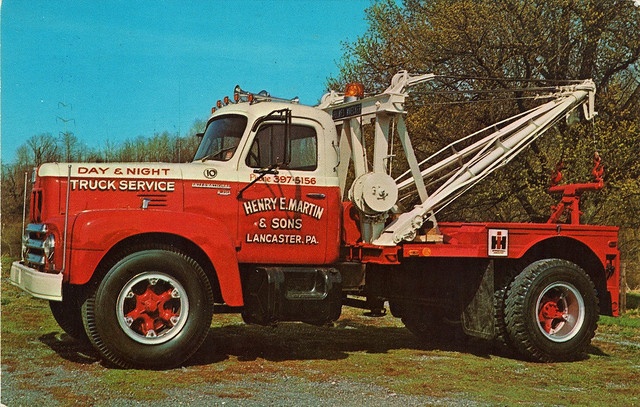 International Tow Truck, Henry E. Martin, Lancaster, PA