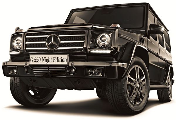 Mercedes Benz G 550 Night Edition is exclusive to Japan