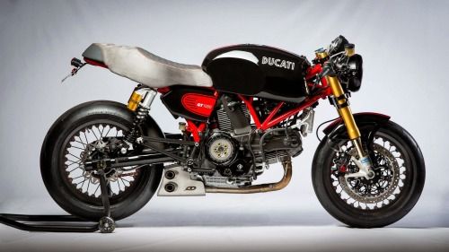 Motorbike - Project Rossoby Houston SBK Ducati Cafe Racer
