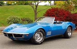 Muscle automobile - 1969 Chevrolet Corvette Stringray Roadster