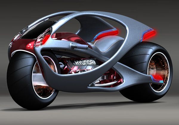 Not a fan of Hyundai, but I like this Concept Motorcycle Design..