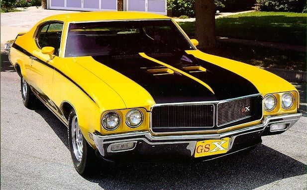Most fans of 1960s performance cars know about the 1970 Buick GSX, a spoilered and striped Gran Sport that was available in Saturn Yellow or Apollo White.