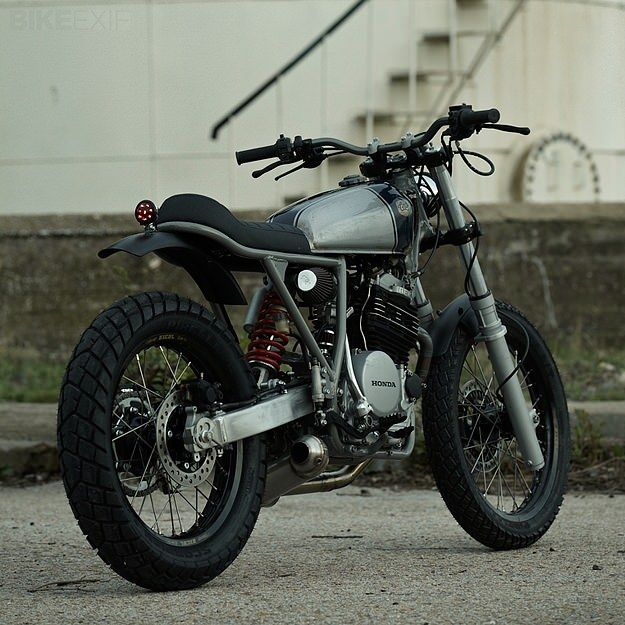 Herea??s the latest custom to roll out of the Madrid workshop of Cafe Racer Dreams. Once again, therea??s an off-road influencea??but this time, the Spanish workshop 