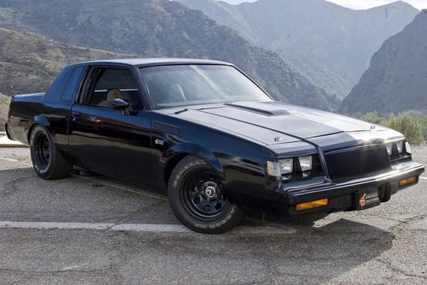 Muscle car - Buick Grand National from Fast and Furious.