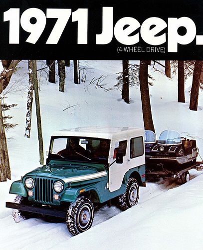 Jeep - 1971 Jeep in Snow A