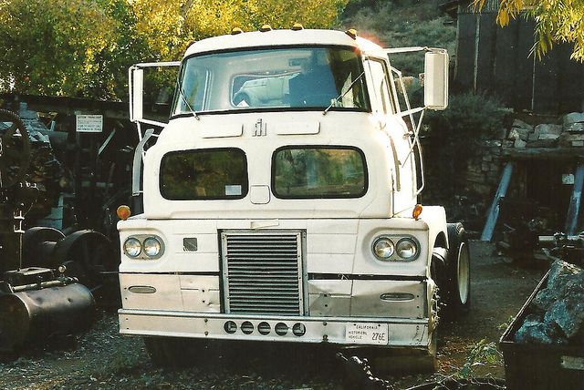 1963 International Harvester COE (cab over engine) truck.