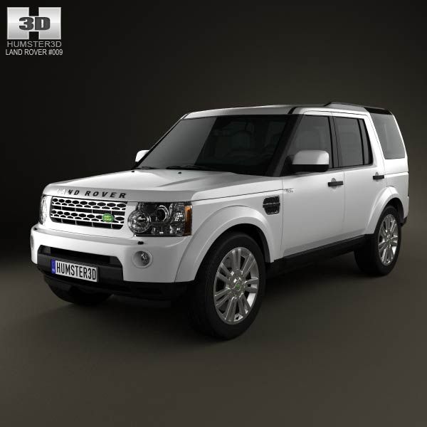 Land-Rover Discovery 4 (LR4) 2012 3d model from humster3d.com. Price: $75