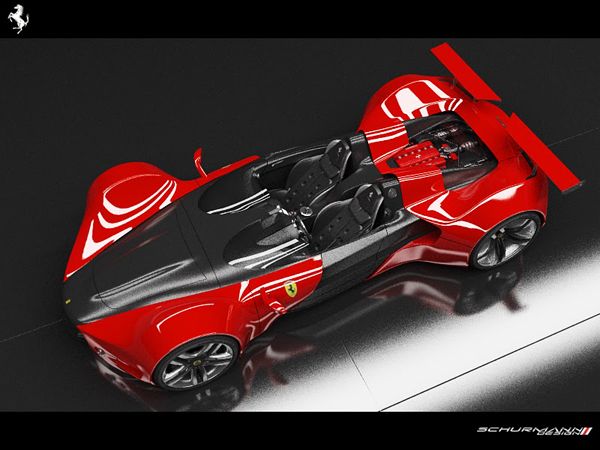 If you like Ferrari 612 GTO Concept featured on Beautiful Life earlier then you should pay attention to this new Ferarri concept. Created by designer Aldo Schur