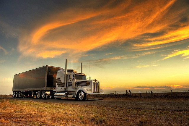 Truck - Sunset