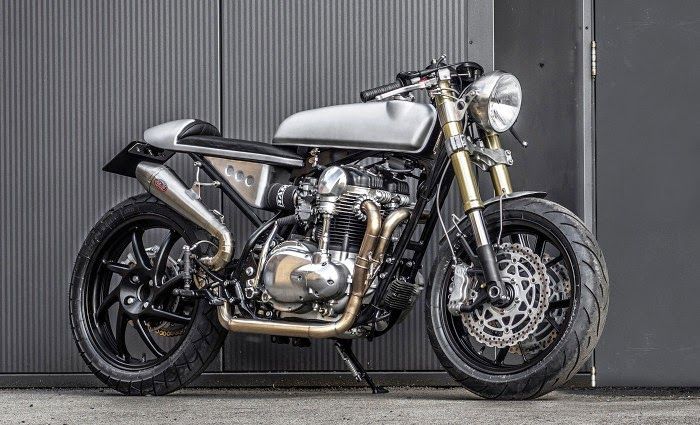 KAWASAKI W650 - DOWN  OUT CAFE RACERS - THE BIKE SHED