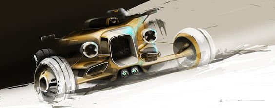 Concept automobile - exciting image