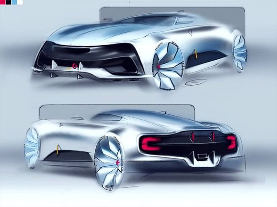 Concept automobile - exciting picture