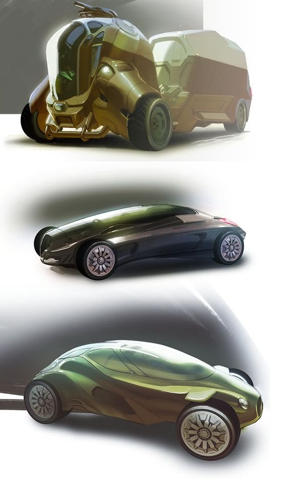 Concept automobile - charming picture