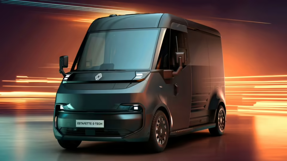 Renault представила новий електричний Trafic та фургони Estafette і Goelette