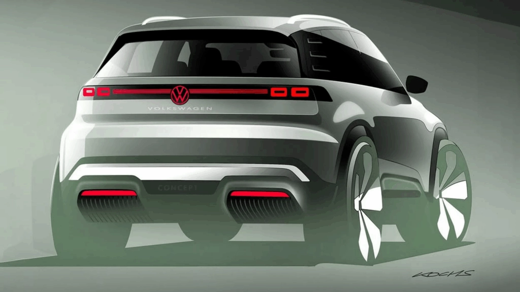 Електричний міський кросовер VW: перші факти перед дебютом у Мюнхені