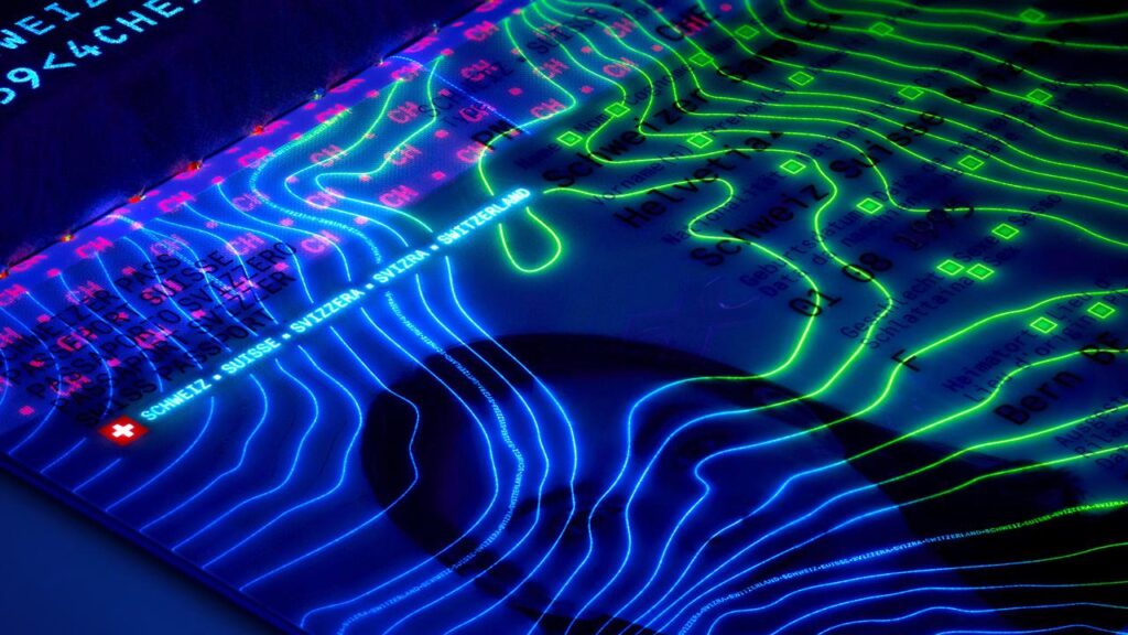 Паспорт, що «світиться» Альпами: Швейцарія представила розумний паспорт